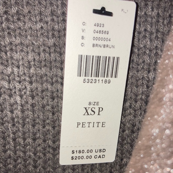 New Anthropologie xsp piper sweater coat - Picture 6 of 8